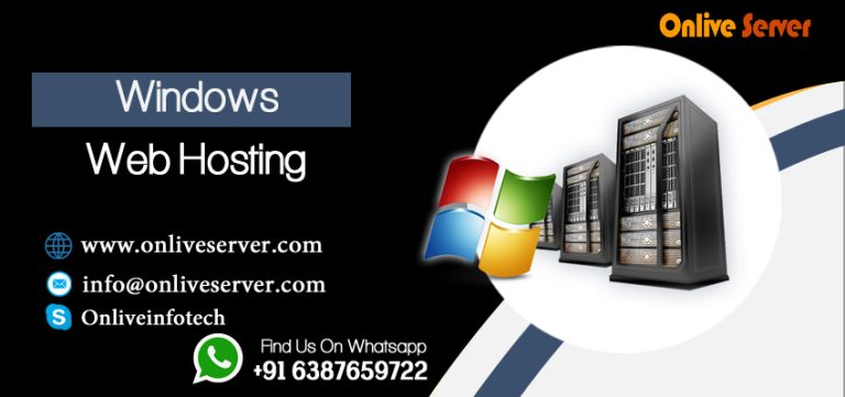 Increase Your Website Performance with Windows web Hosting – Onlive Server