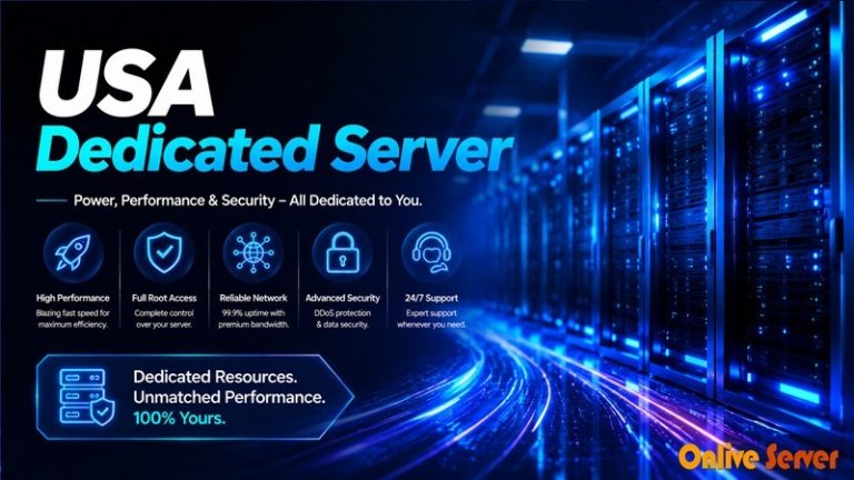Get Complete Control Over your Website USA Dedicated Server