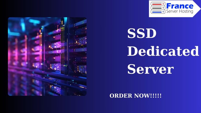 Power of SSD Dedicated Server with France Server Hosting